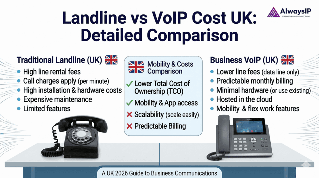 Landline vs VoIP Cost UK: Detailed Comparison