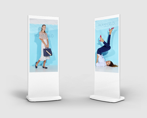Freestanding Digital Posters